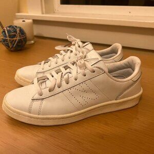 New Balance 791 white leather sneakers